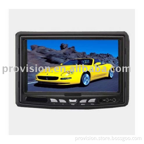 7" TFT-LCD Headrest Car Monitor